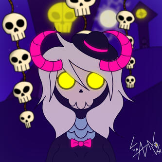 Velinetta Art (Skull Demon Girl)